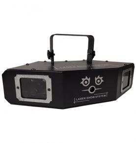 JS-LP30 500mw 3 eyes laser light with remote control